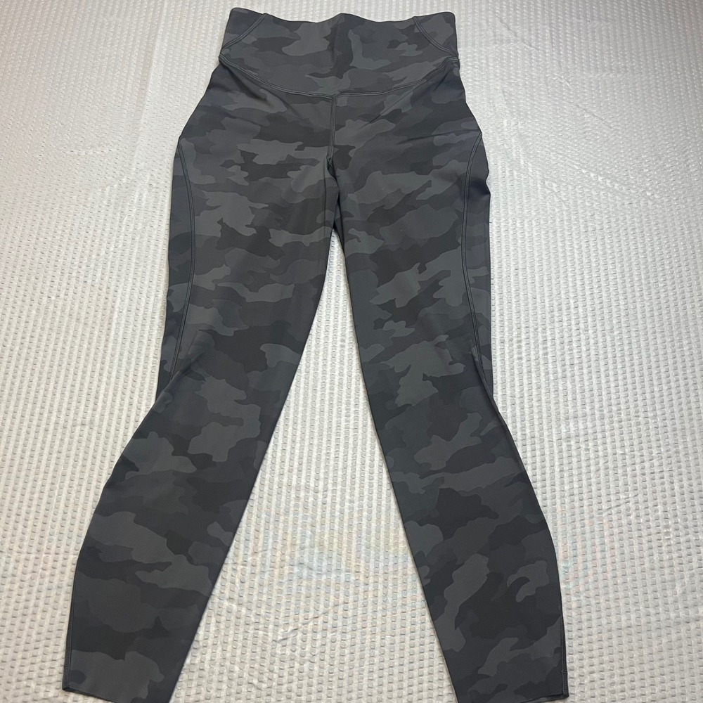 Lululemon Align Camo Leggings High Rise Yoga Pants Womens Athleisure Workout XXS